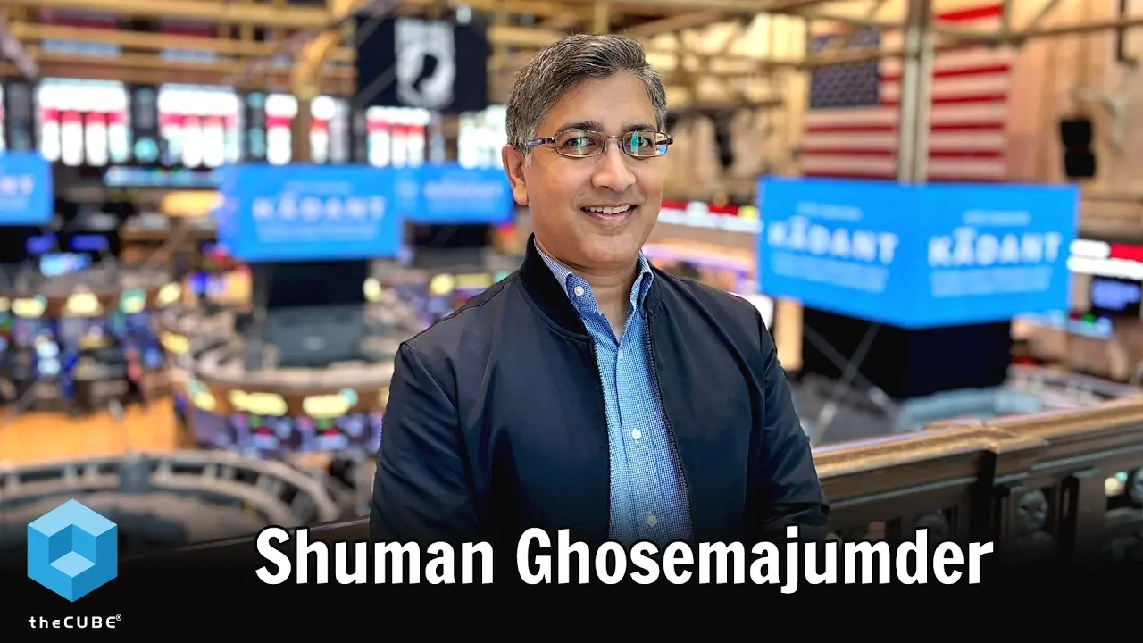Shuman Ghosemajumder, Reken | theCUBE + NYSE Wired: Cyber Security Leaders
